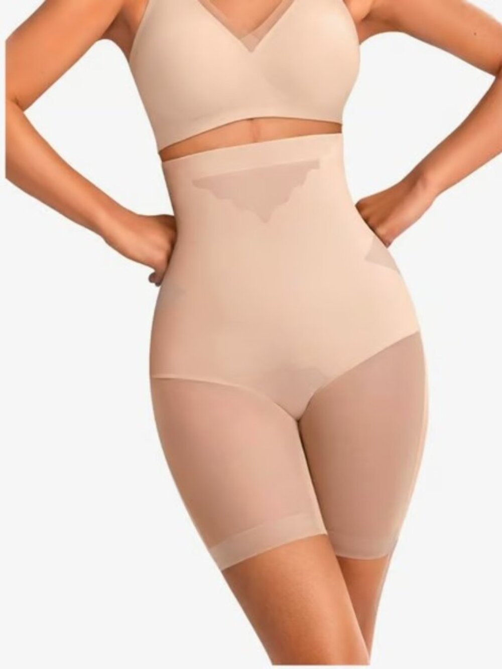Vertvie Shapewear for Women Tummy Control High Waisted Shapewear Shorts-XXL